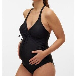 NWT Mamalicious One Piece Swimsuit Size Large